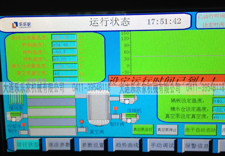 凍干機，低溫凍干機，真空凍干機，海參凍干機